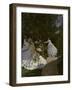 Women in the Garden, c.1866-Claude Monet-Framed Giclee Print