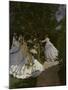 Women in the Garden, c.1866-Claude Monet-Mounted Giclee Print