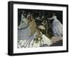 Women in the Garden, c.1867-Claude Monet-Framed Giclee Print