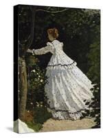 Women in the Garden, Detail-Claude Monet-Stretched Canvas