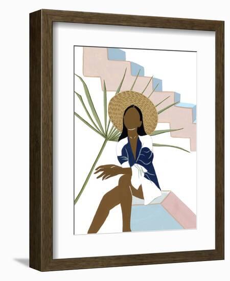 Women in the Garden V-Melissa Wang-Framed Art Print