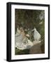 Women in the Garden, Ville D'Avray, 1867-Claude Monet-Framed Giclee Print