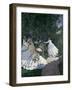 Women in the Garden-Claude Monet-Framed Giclee Print