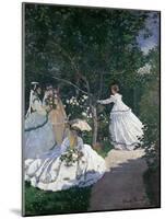 Women in the Garden-Claude Monet-Mounted Giclee Print