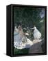 Women in the Garden-Claude Monet-Framed Stretched Canvas