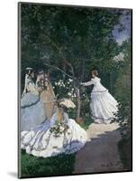 Women in the Garden-Claude Monet-Mounted Giclee Print