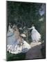 Women in the Garden-Claude Monet-Mounted Premium Giclee Print