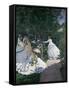 Women in the Garden-Claude Monet-Framed Stretched Canvas