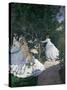 Women in the Garden-Claude Monet-Stretched Canvas