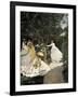 Women in the Garden-Claude Monet-Framed Art Print