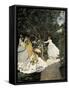 Women in the Garden-Claude Monet-Framed Stretched Canvas