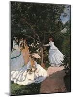 Women in the Garden-Claude Monet-Mounted Art Print