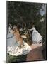 Women in the Garden-Claude Monet-Mounted Art Print