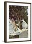 Women In The Garden-Claude Monet-Framed Art Print