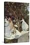 Women In The Garden-Claude Monet-Stretched Canvas