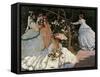 Women in the Garden-Claude Monet-Framed Stretched Canvas