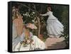 Women in the Garden-Claude Monet-Framed Stretched Canvas