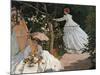 Women in the Garden-Claude Monet-Mounted Art Print