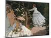 Women in the Garden-Claude Monet-Mounted Art Print