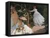 Women in the Garden-Claude Monet-Framed Stretched Canvas