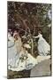 Women in the Garden-Claude Monet-Mounted Art Print