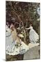 Women in the Garden-Claude Monet-Mounted Art Print