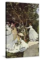 Women In The Garden-Claude Monet-Stretched Canvas