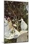 Women In The Garden-Claude Monet-Mounted Art Print