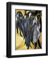 Women in the Street-Ernst Ludwig Kirchner-Framed Art Print