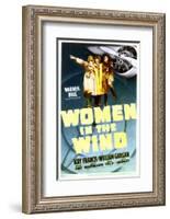 Women in the Wind - Movie Poster Reproduction-null-Framed Photo