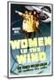 Women in the Wind - Movie Poster Reproduction-null-Mounted Photo
