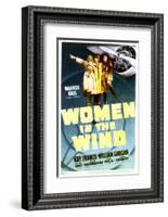 Women in the Wind - Movie Poster Reproduction-null-Framed Photo