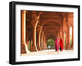 Women in traditional dress, India-Pangea Images-Framed Giclee Print