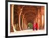 Women in traditional dress, India-Pangea Images-Framed Giclee Print