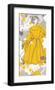 Women in Yellow Dress-Irena Orlov-Framed Art Print