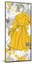 Women in Yellow Dress-Irena Orlov-Mounted Art Print