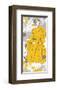 Women in Yellow Dress-Irena Orlov-Framed Art Print