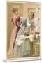 Women Ironing-null-Mounted Giclee Print