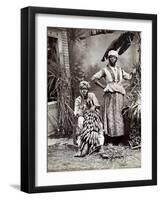 Women, Jamaica-J. W. Cleary-Framed Giclee Print