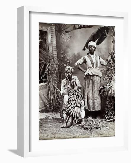 Women, Jamaica-J. W. Cleary-Framed Giclee Print