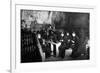 Women Knitting in a Wine-Cellar in a 'Much Bombarded' Rheims-null-Framed Art Print