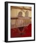 Women Knotting Berber Carpet on Loom, Morocco-Merrill Images-Framed Photographic Print