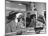 Women Looking at Hats at Neiman Marcus Department Store-Nina Leen-Mounted Photographic Print