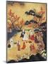 Women Looking at Maple Trees in Takao-null-Mounted Giclee Print