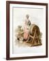 Women Making Butter, 1808-William Henry Pyne-Framed Giclee Print