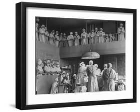 Women Medical Students from Woman's Medical College of Pennsylvania-Sam Shere-Framed Photographic Print