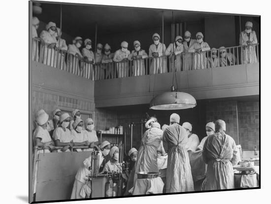 Women Medical Students from Woman's Medical College of Pennsylvania-Sam Shere-Mounted Photographic Print