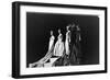 Women Modeling Evening Gowns at the Met Fashion Ball, New York, New York, November 1960-Walter Sanders-Framed Photographic Print