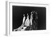 Women Modeling Evening Gowns at the Met Fashion Ball, New York, New York, November 1960-Walter Sanders-Framed Photographic Print