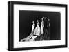 Women Modeling Evening Gowns at the Met Fashion Ball, New York, New York, November 1960-Walter Sanders-Framed Photographic Print